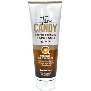 Supre Tan Candy Salted Caramel Espresso Intensely Bold Bronzer Lotion 8 Oz